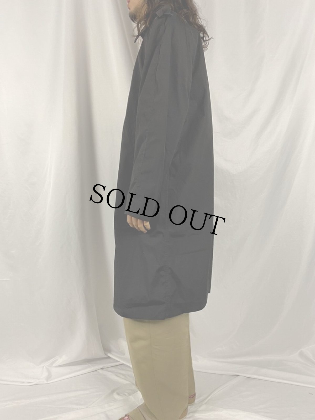 画像3: 80's U.S.AIR FORCE ALL WEATHER COAT BLACK 38R (3)