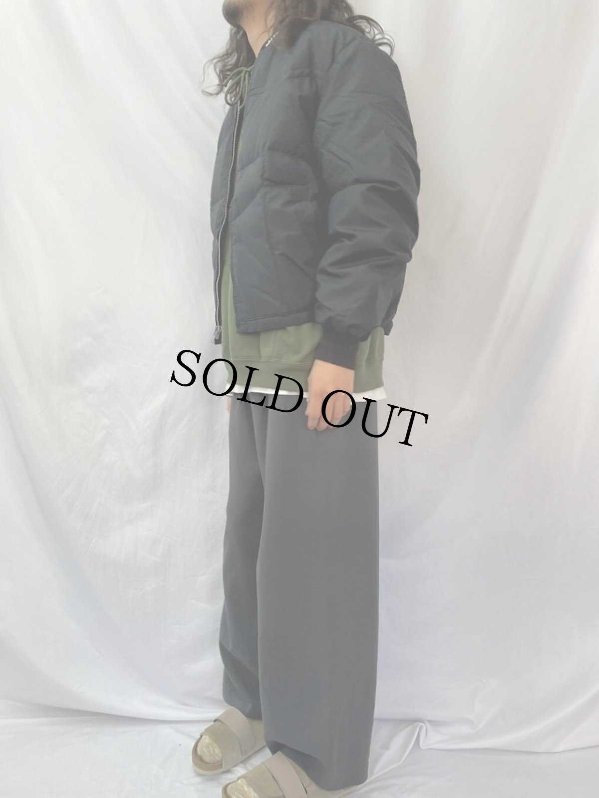 画像3: 70's COMFY USA製 キルティングダウンベスト (3)