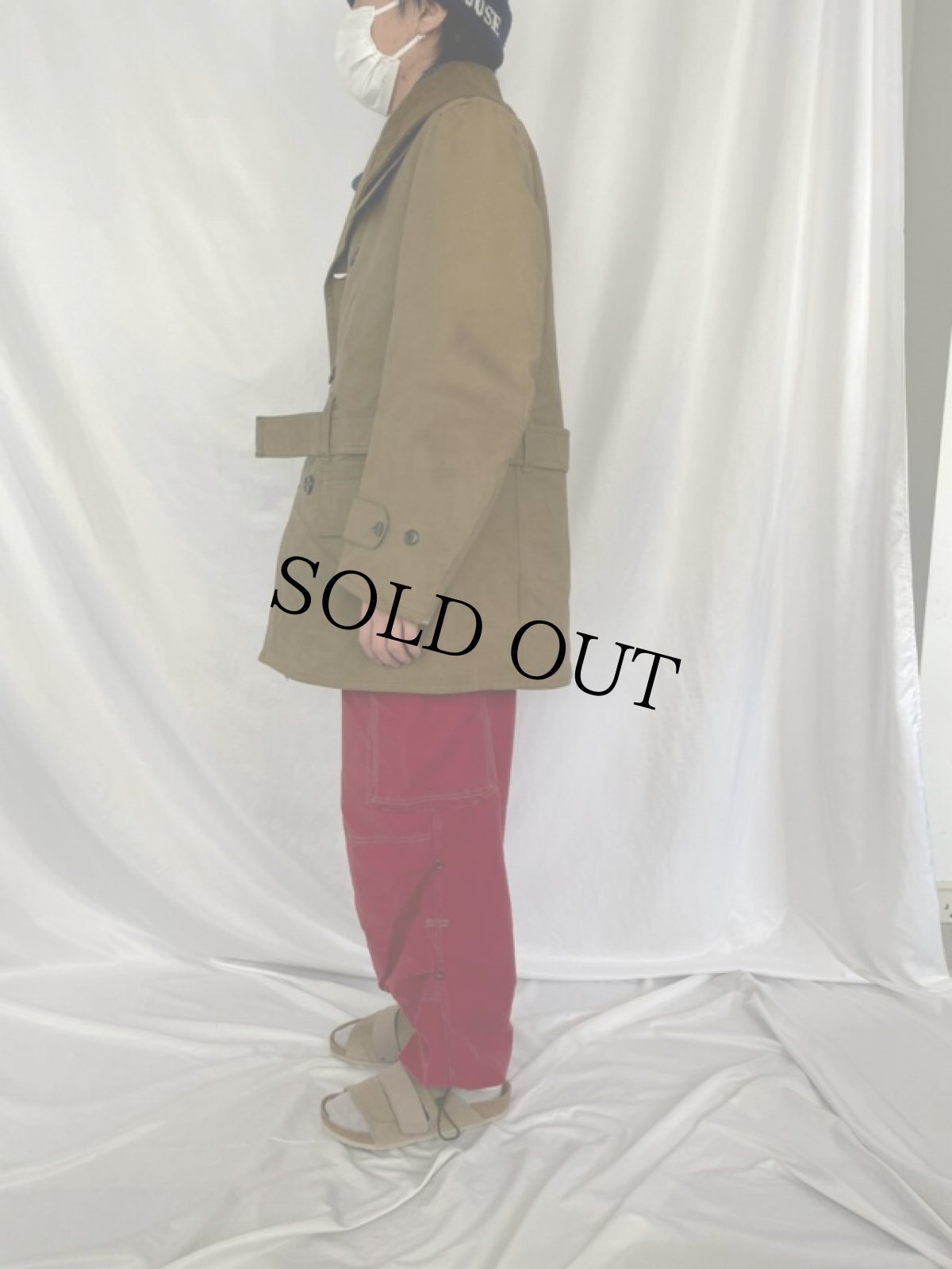 画像3: 40's U.S.ARMY M-38 ショールカラーマッキノーコート 初期 (3)