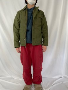 画像2: 80's U.S.NAVY A-2 デッキジャケット DEADSTOCK SAMLL (2)