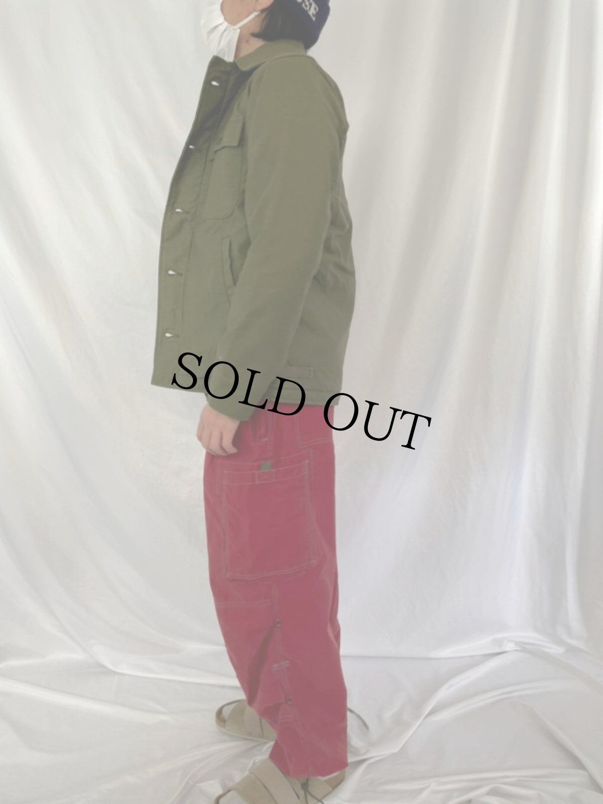 画像3: 80's U.S.NAVY A-2 デッキジャケット DEADSTOCK SAMLL (3)