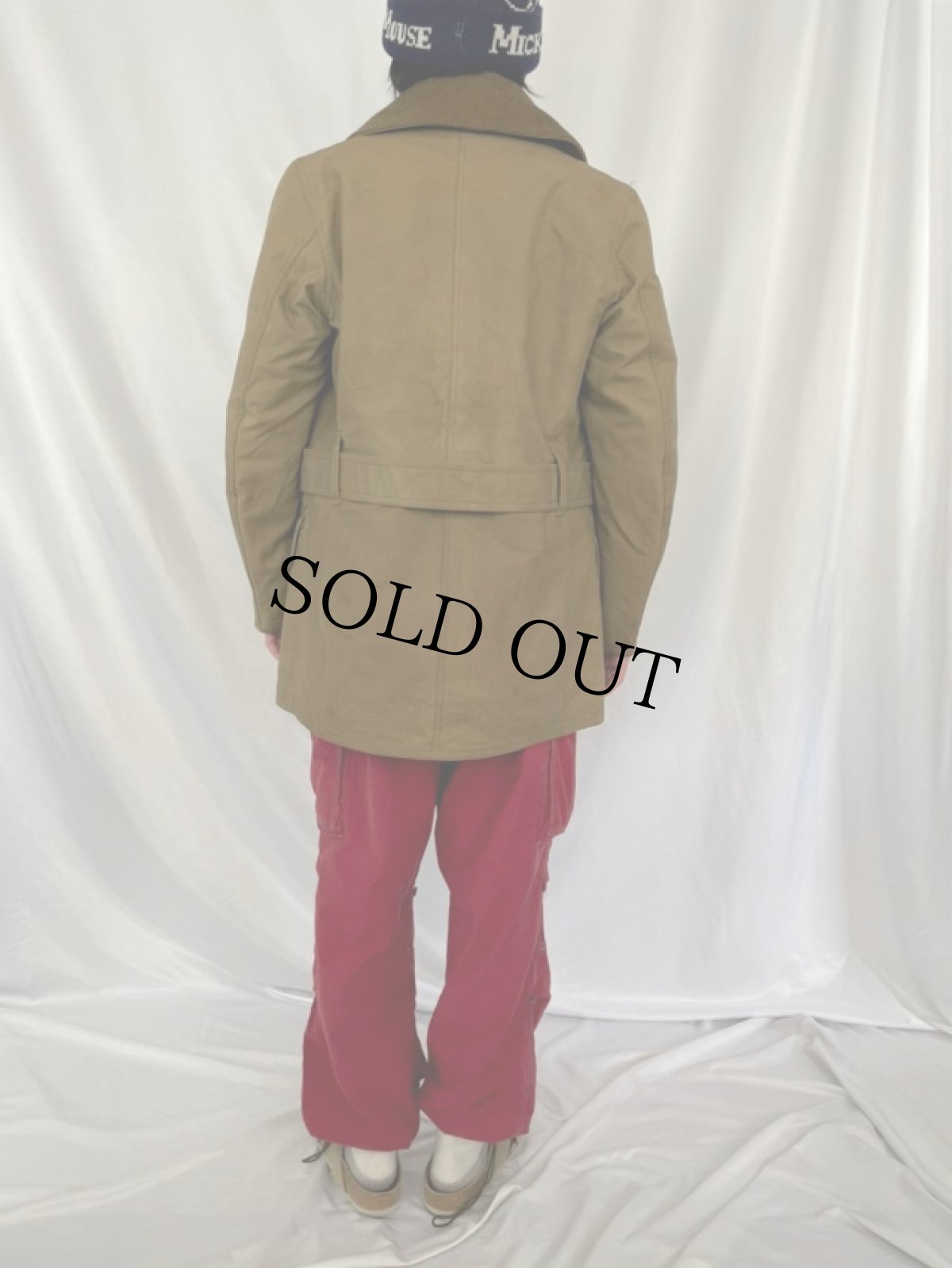 画像4: 40's U.S.ARMY M-38 ショールカラーマッキノーコート 初期 (4)