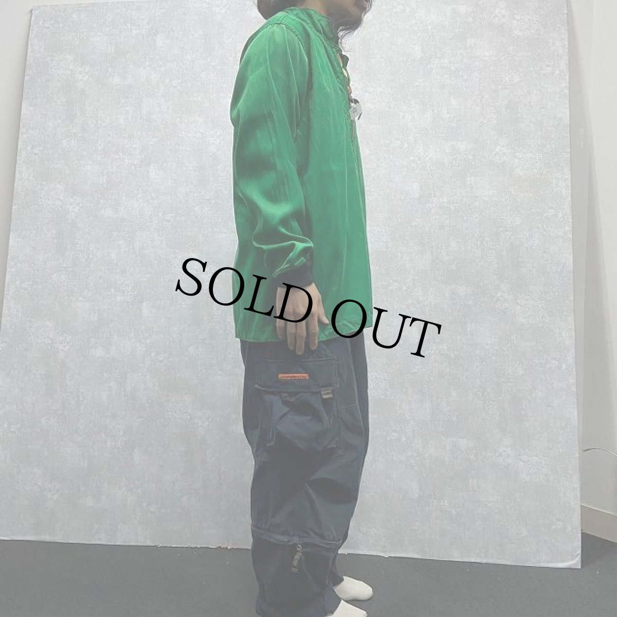 画像4: 60's U.S.NAVY Flight Deck Summer Jacket Green (4)