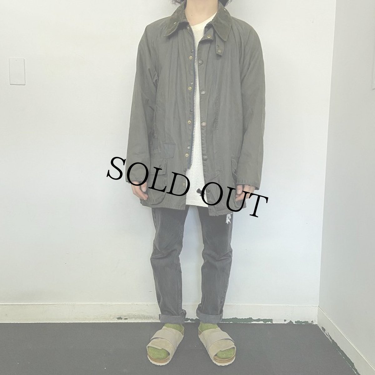 画像2: 90's Barbour ENGLAND製 "BEAUFORT" 3ワラント (2)