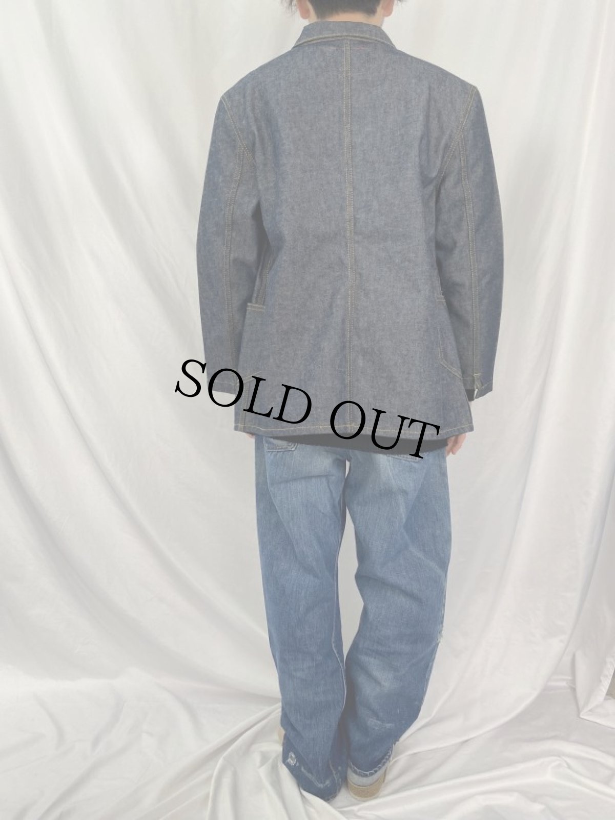 画像4: LEVI'S RED デニムサックジャケット (4)