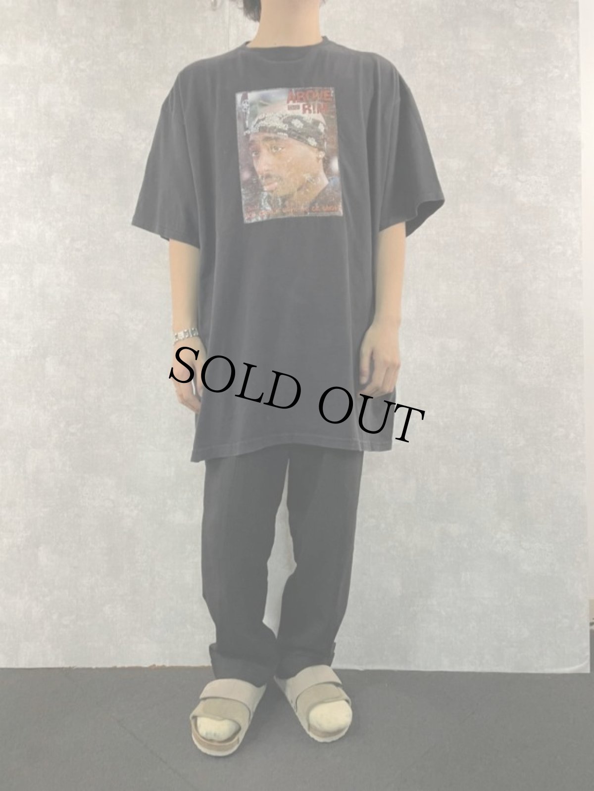 画像2: 90's USA製 2PAC "ABOVE THE RIM" 映画Tシャツ 2X (2)