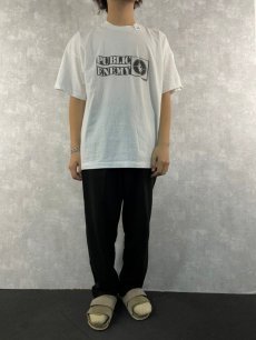 画像2: 90's PUBLIC ENEMY USA製 ヒップホップTシャツ XXL (2)