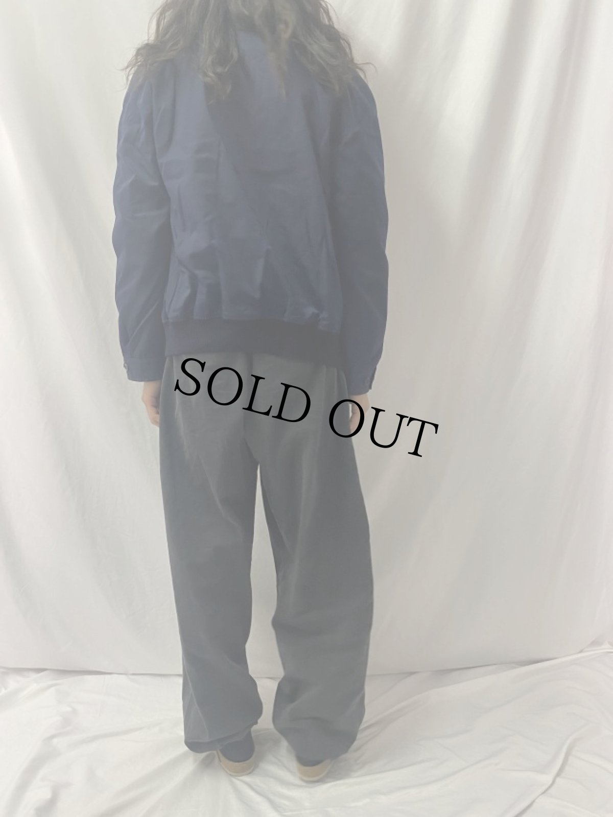 画像4: 80〜90's Burberrys ロゴ刺繍 コットンジャケット (4)