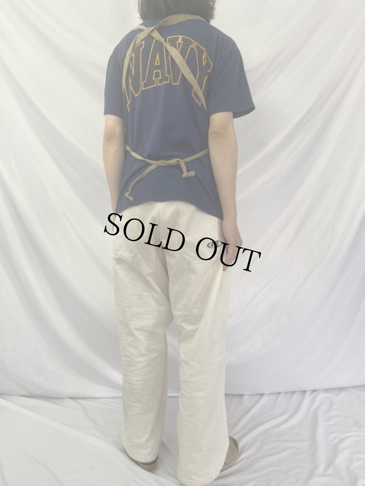 画像4: 40's USAAF B-1 メカニックエプロン (4)