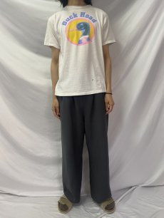 画像2: 90's Duck Head USA製 ロゴプリントTシャツ XL (2)