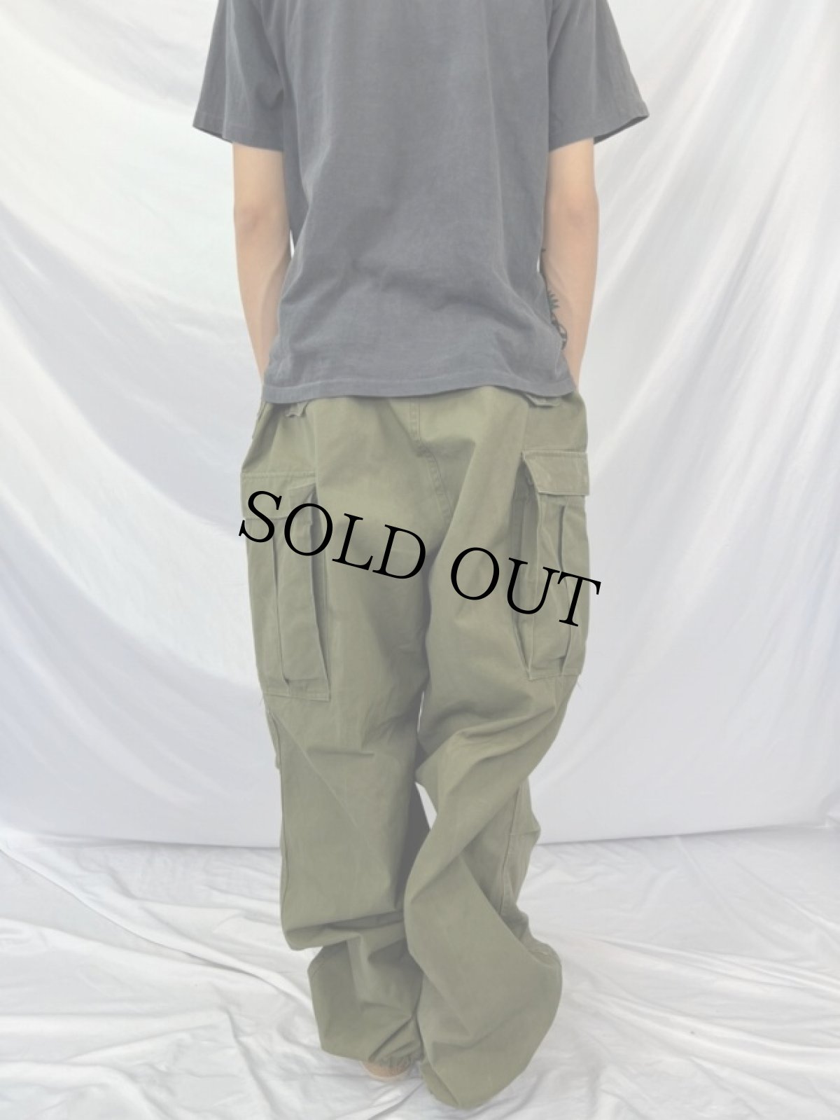 画像3: 50's U.S.ARMY M-51 "オックスフォード" フィールドカーゴパンツ MEDIUM LONG (3)