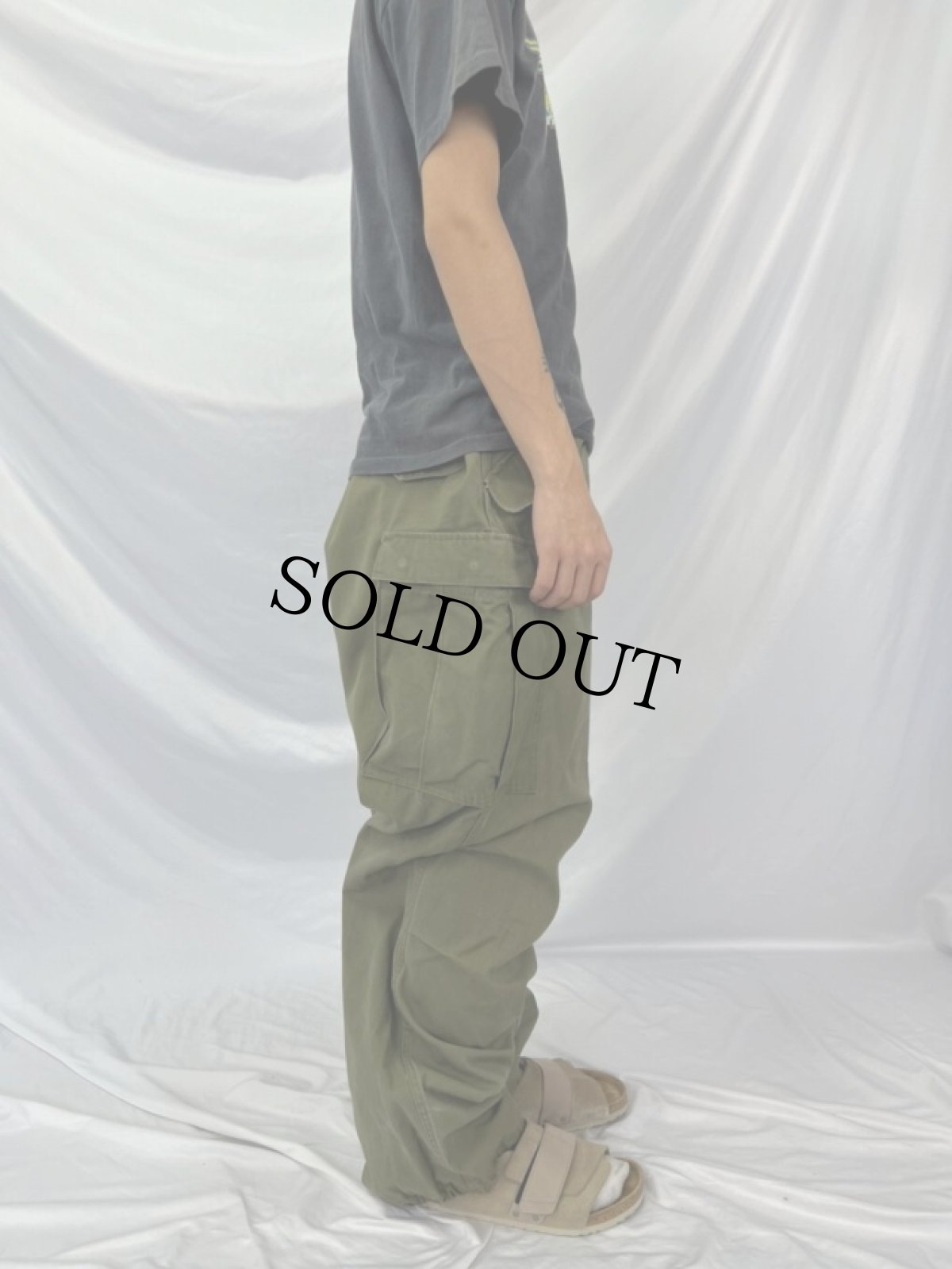 画像4: 50's U.S.ARMY M-51 "オックスフォード" フィールドカーゴパンツ MEDIUM LONG (4)