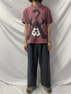 画像2: 90's USA製 FELIX キャラクタープリントTシャツ L (2)