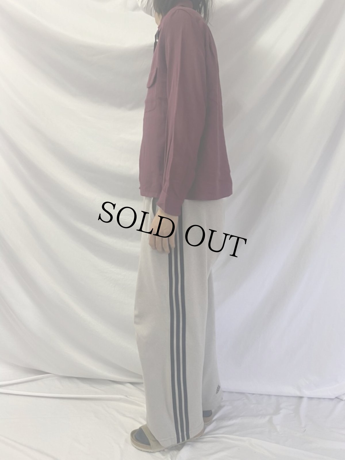 画像3: 50's RANDOM WEAR オープンカラー レーヨンシャツ M (3)