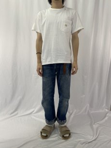 画像2: 90's BANANA REPUBLIC "TRAVEL&SAFARI CLOTHING" タイガープリント ポケットTシャツ (2)