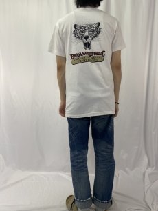 画像4: 90's BANANA REPUBLIC "TRAVEL & SAFARI CLOTHING" タイガープリントTシャツ (4)