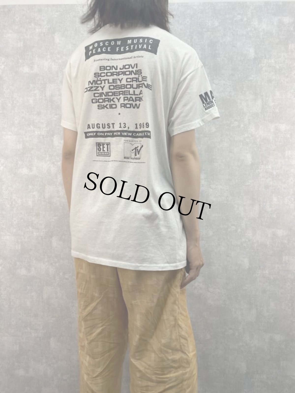 画像4: 80's Peter Max USA製 "PEACE FESTIVAL" アートプリントTシャツ ONE SIZE (4)