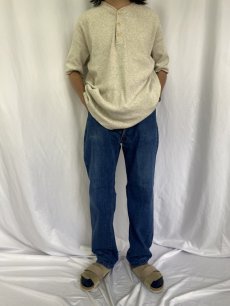 画像2: 60's LEVI'S 502-0117 USA製 BIGE デニムパンツ W35 (2)