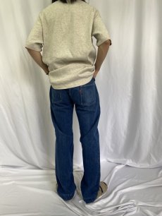 画像4: 60's LEVI'S 502-0117 USA製 BIGE デニムパンツ W35 (4)