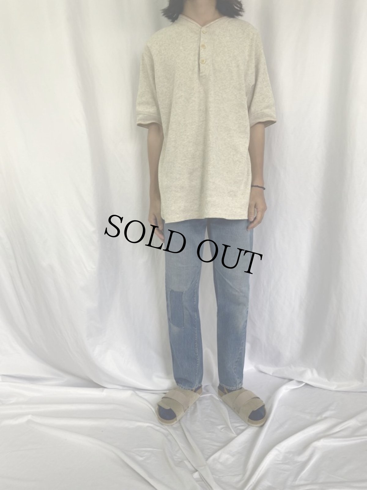 画像2: 60's LEVI'S 505 BIGE TYPE デニムパンツ W32 (2)