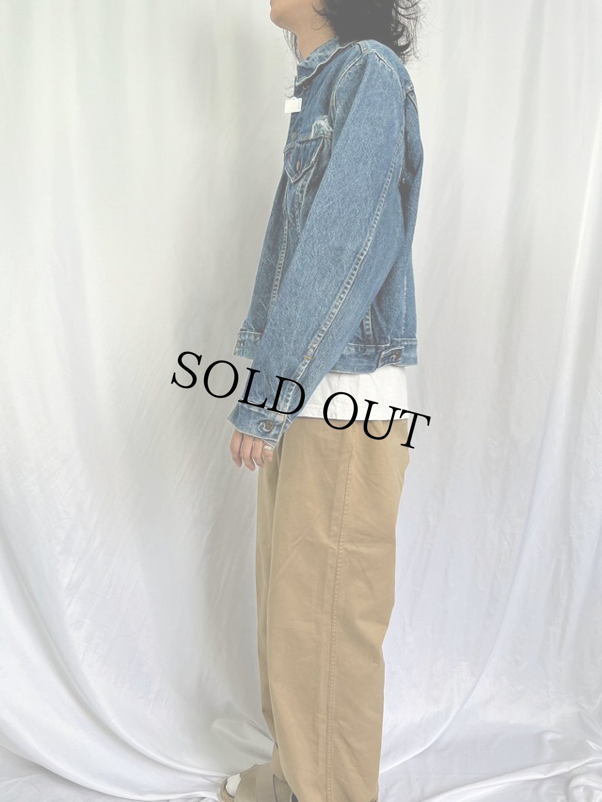 画像3: 80's Levi's 70505-0217 USA製 デニムジャケット 48 (3)