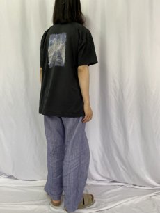 画像4: 90's 人類進化図 パロディプリントTシャツ XL (4)