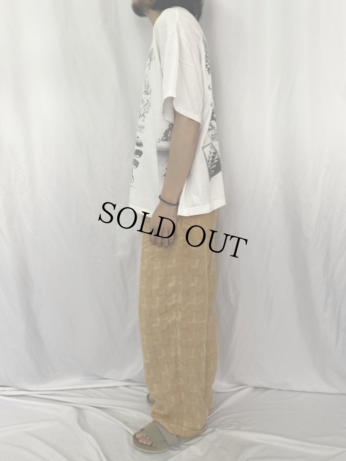 画像4: 90's M.C. Escher USA製 アートプリントTシャツ XL (4)