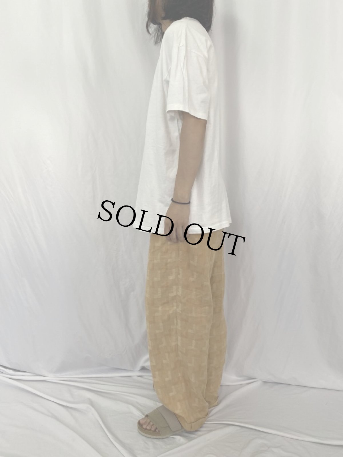 画像3: 90's Claude Monet USA製 "On the Boat" アートプリントTシャツ XL (3)