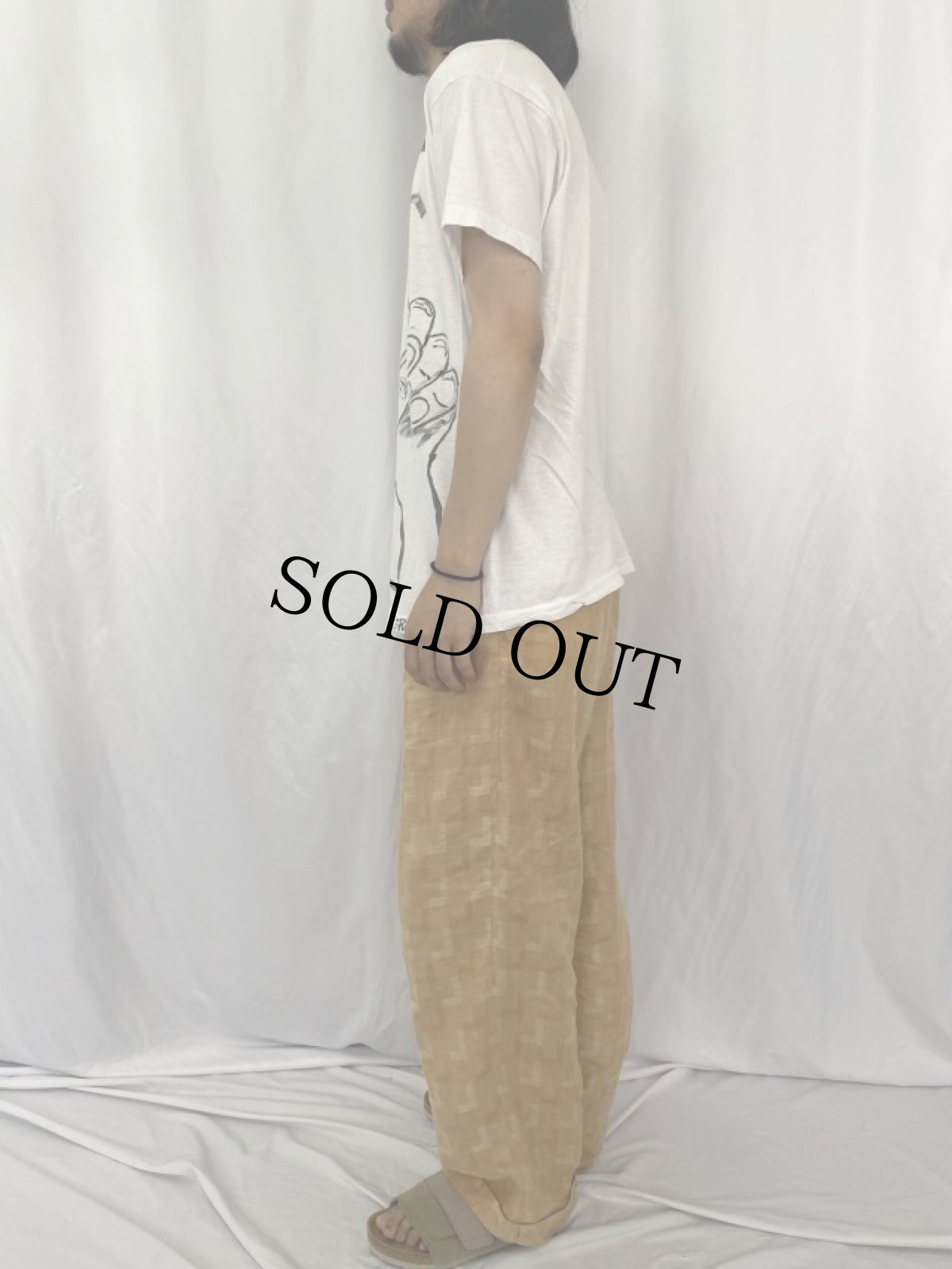 画像3: 90's GRANT ハンドペイント アートTシャツ (3)