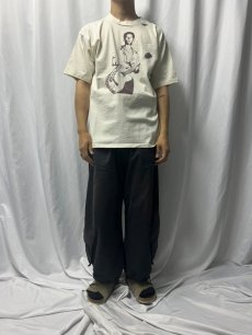 画像2: Woody Guthrie USA製 ミュージシャンプリントTシャツ L (2)
