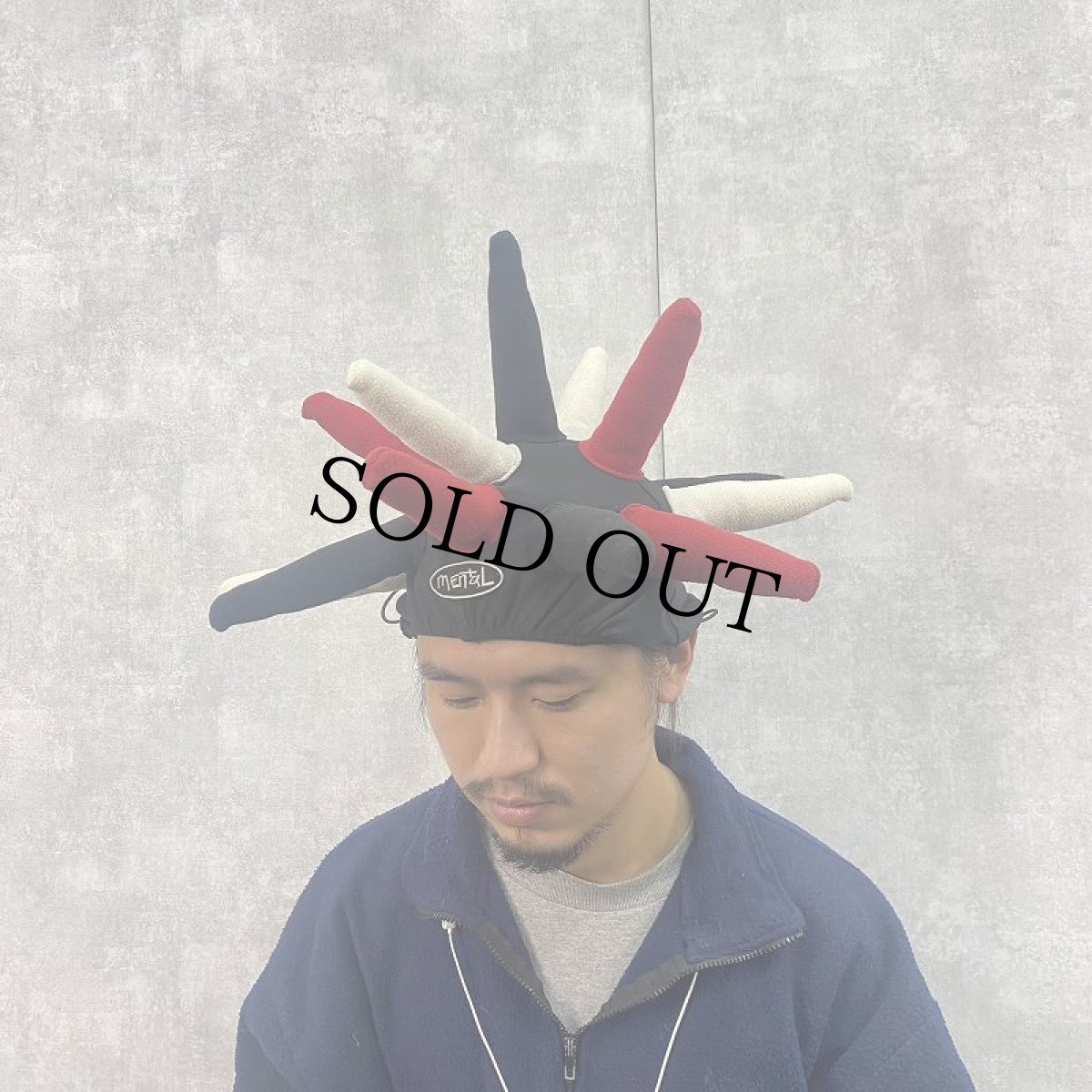 画像2: mental デザインストレッチキャップ (2)