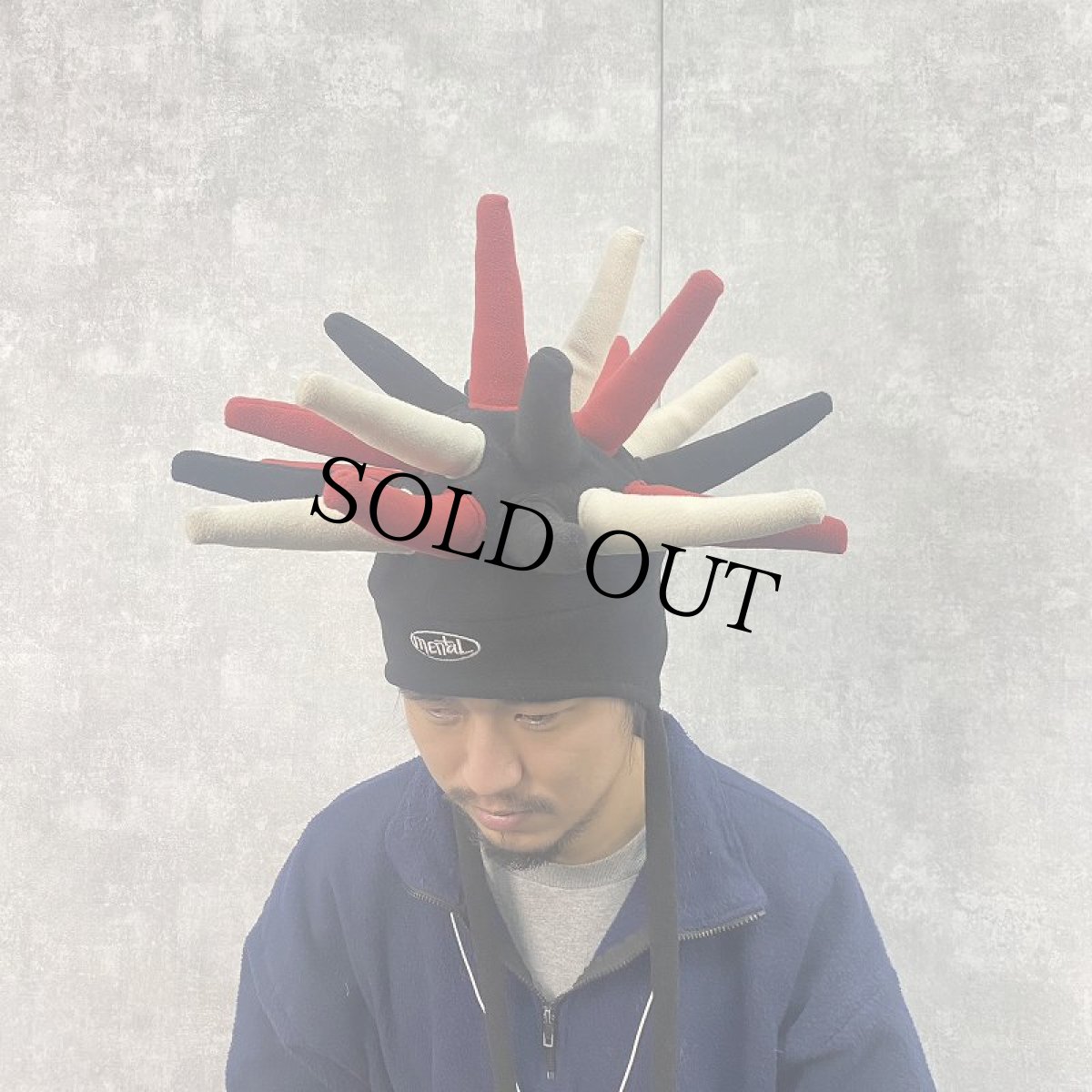 画像2: mental デザインフリースキャップ (2)