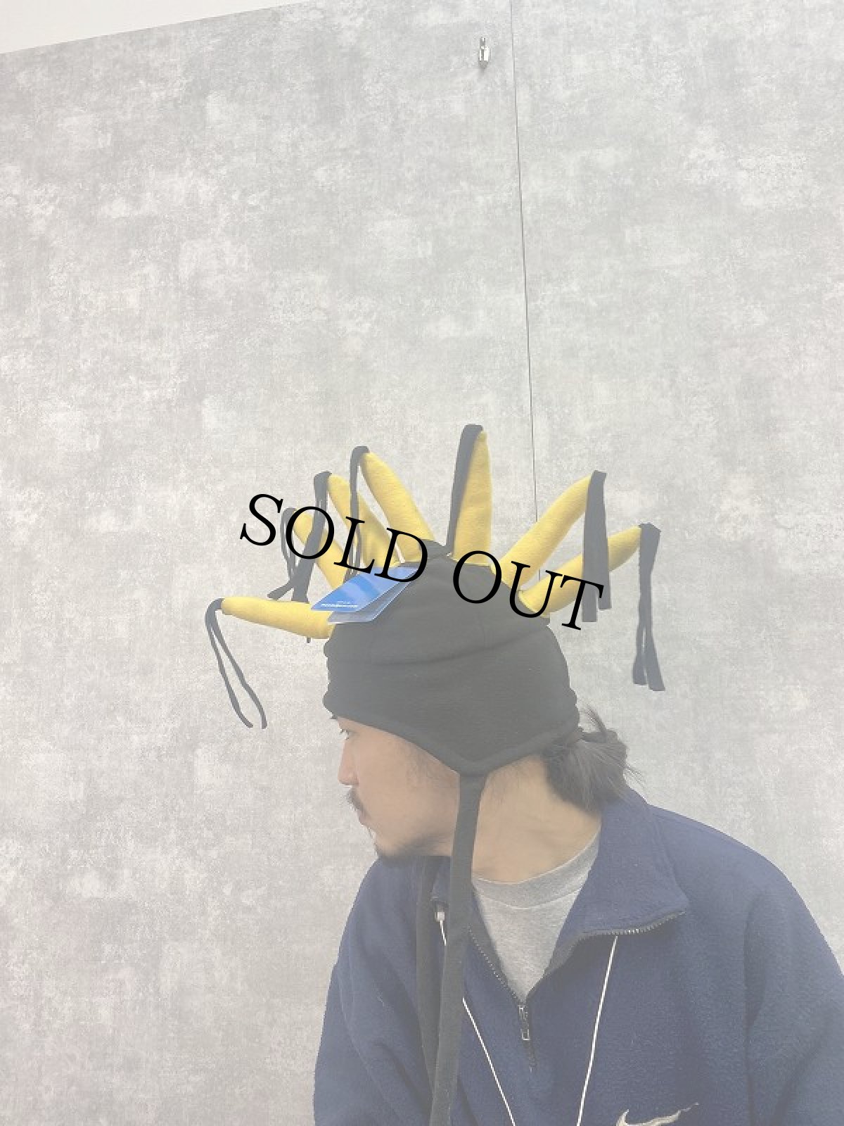 画像3: mental デザインフリースキャップ タグ付き未使用 (3)