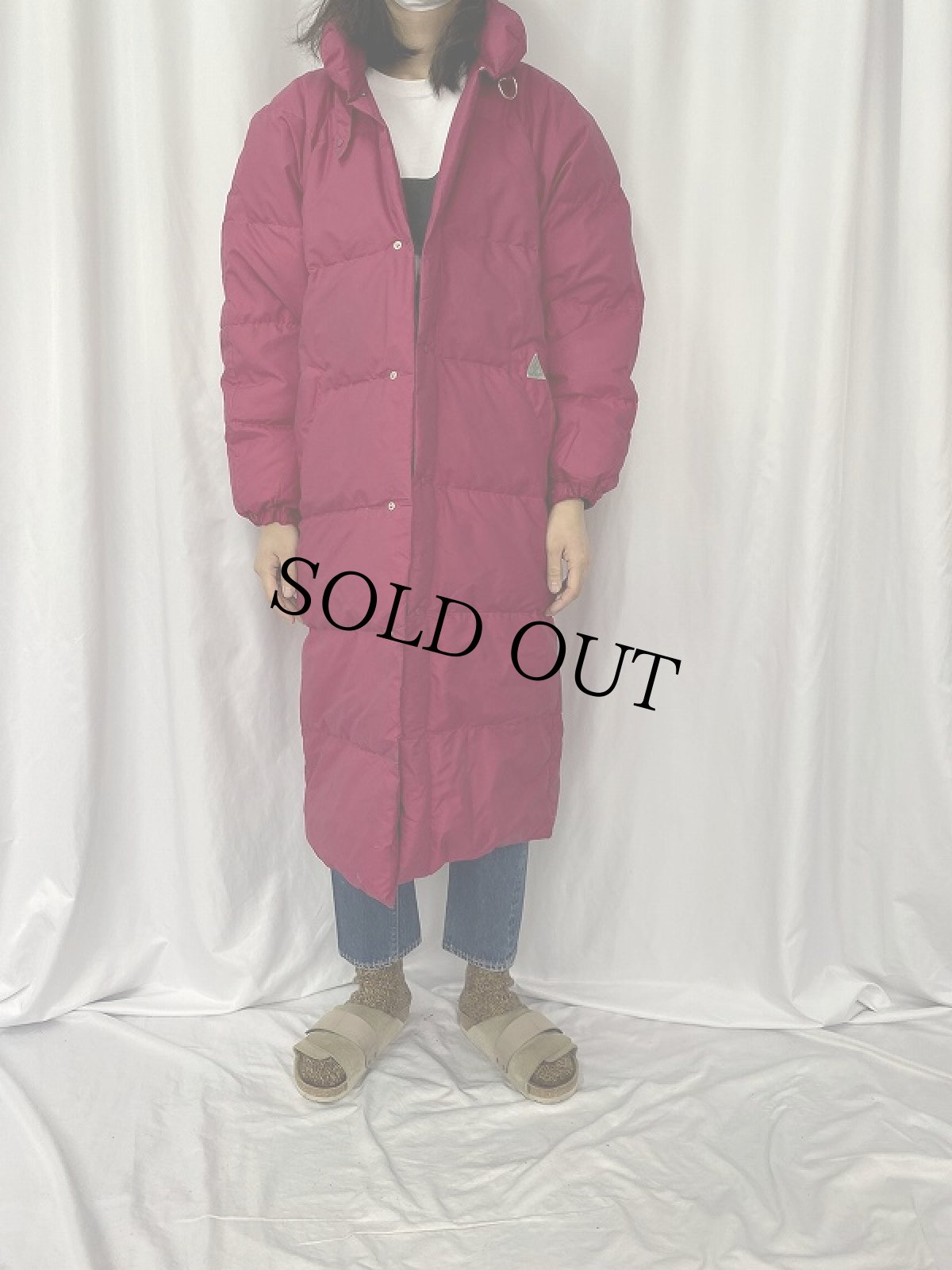 画像2: 70〜80's MONCLER FRANCE製 ロングダウンコート SIZE1 (2)