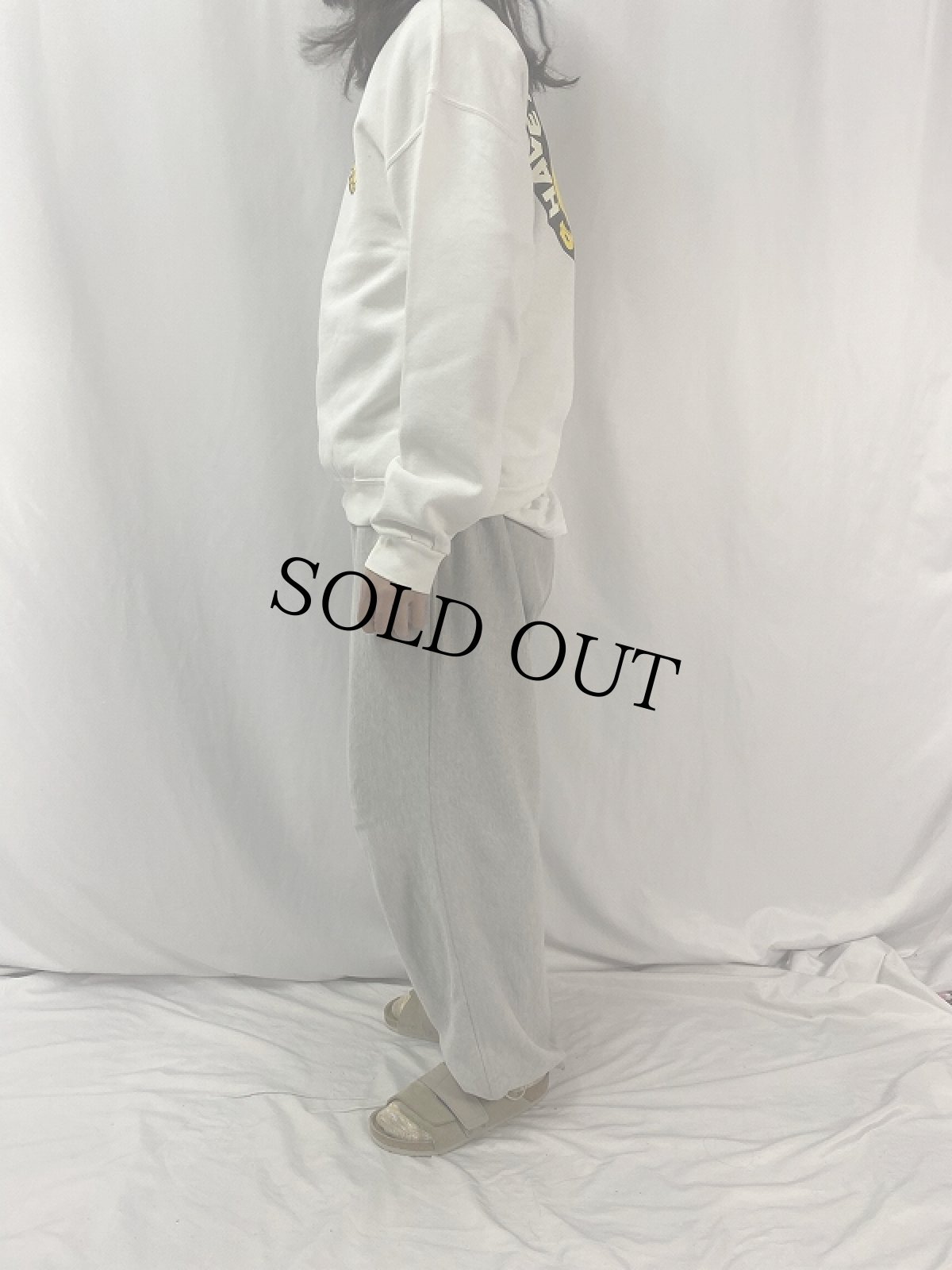 画像3: 80's BALZOUT USA製 "HAVE A HARDCORE DAY" プリントスウェット L (3)