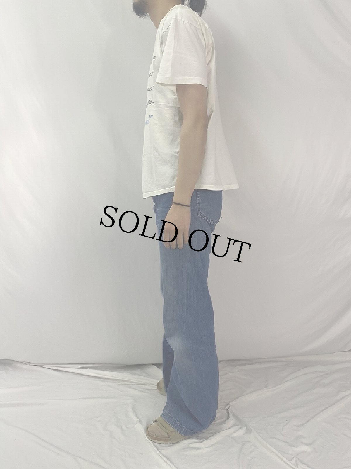 画像3: 90's COOKIE MONSTER USA製 キャラクタープリントTシャツ L (3)