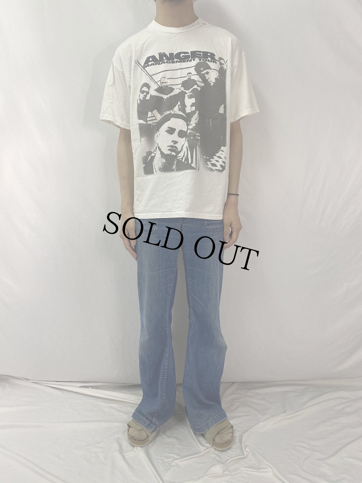 画像2: 2000's Eminem " The Anger Management Tour" ラッパーツアーTシャツ L (2)