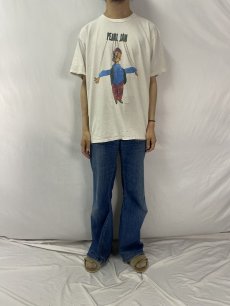 画像2: 90's PEARL JAM USA製 オルタナティヴロックバンドTシャツ XL (2)