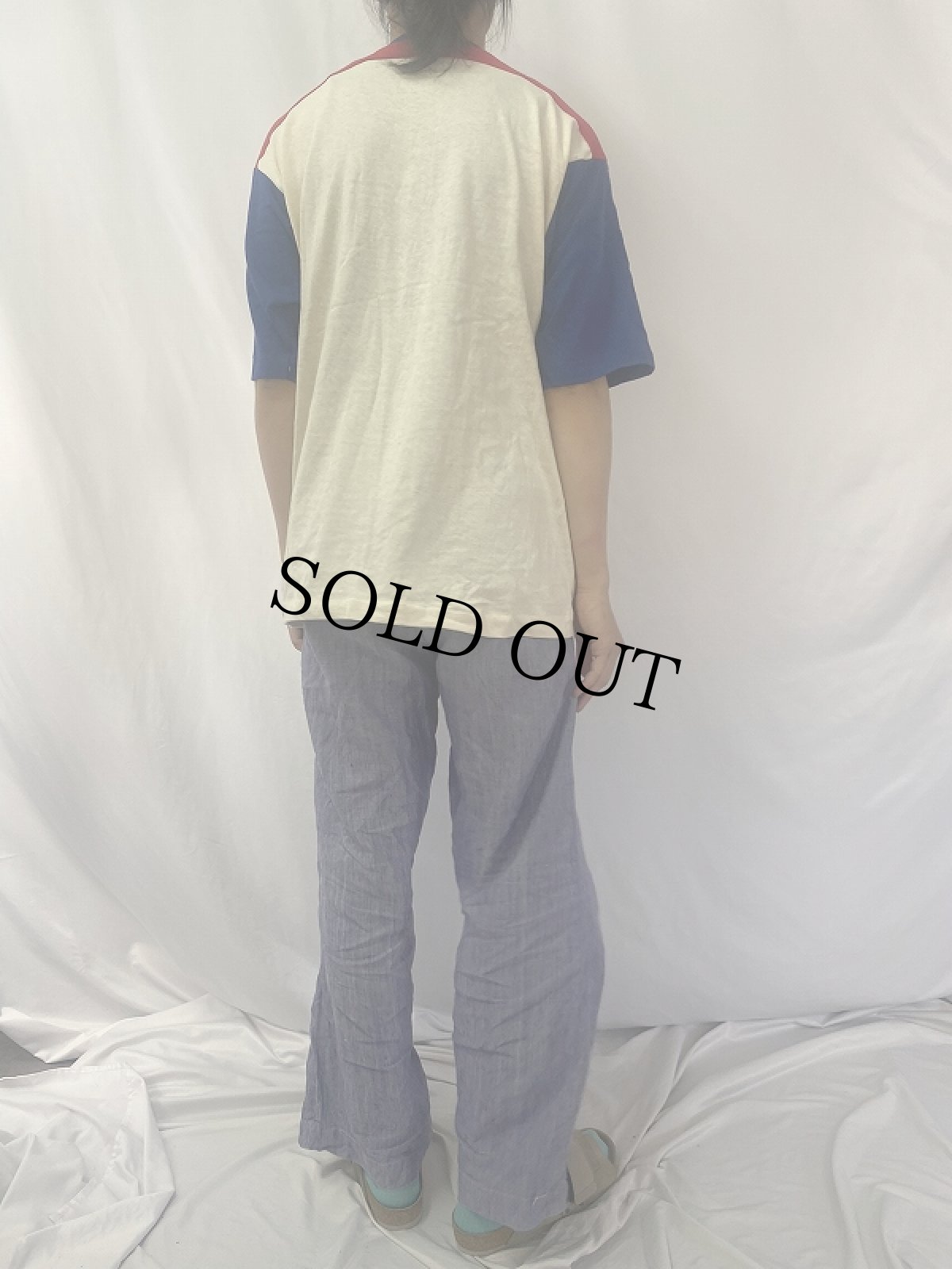 画像4: 70's Champion USA製 バータグ "HARVARD UNIVERSITY" プリントTシャツ DEADSTOCK (4)