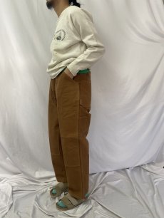 画像3: 60's Carhartt HEADLIGHT-FINK ダブルニー ダックペインターパンツ DEADSTOCK W39 (3)