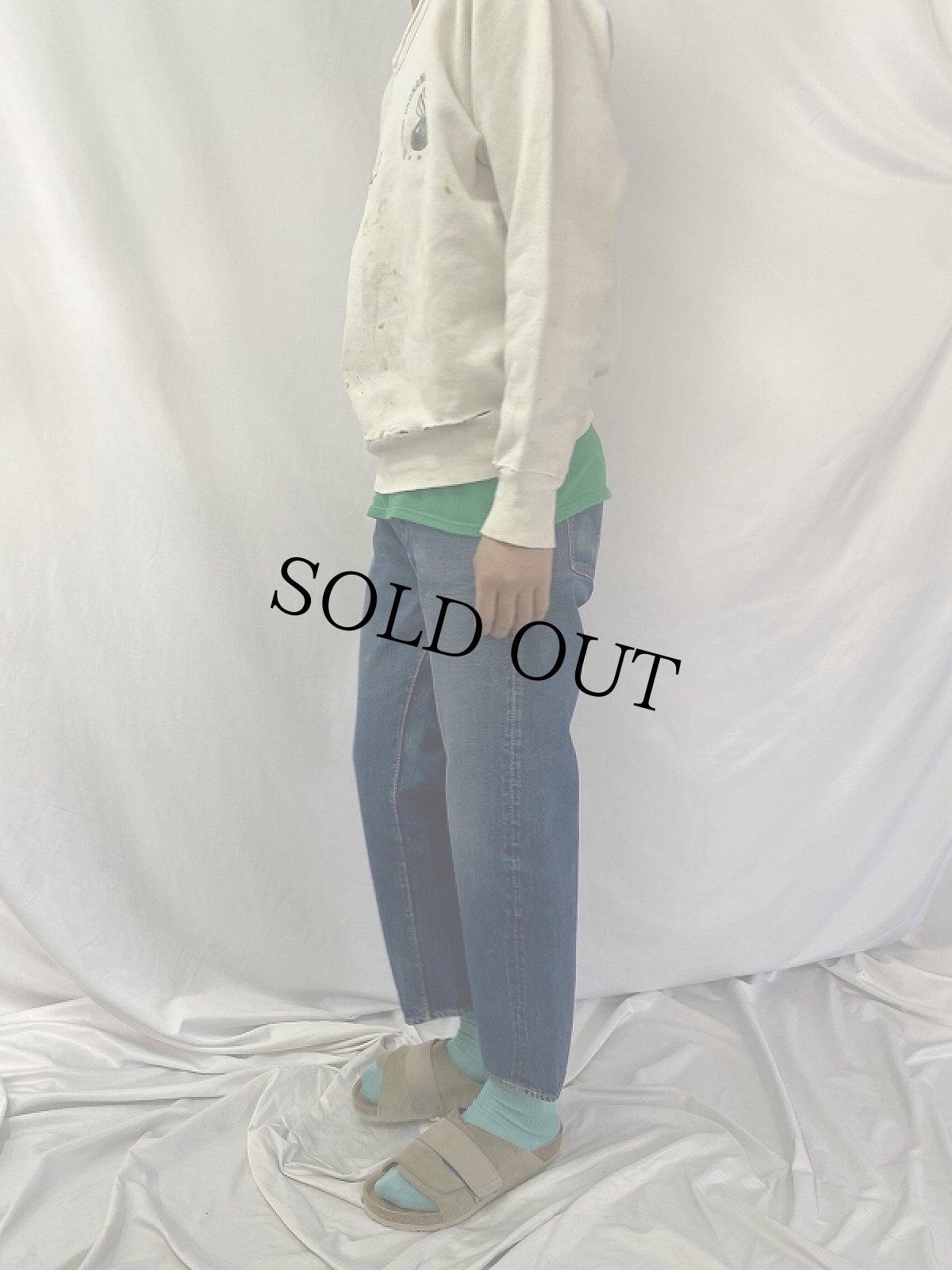 画像3: 【お客様支払処理中】60's LEVI'S 501XX 紙パッチ "ギャラ無し" デニムパンツ W32 (3)