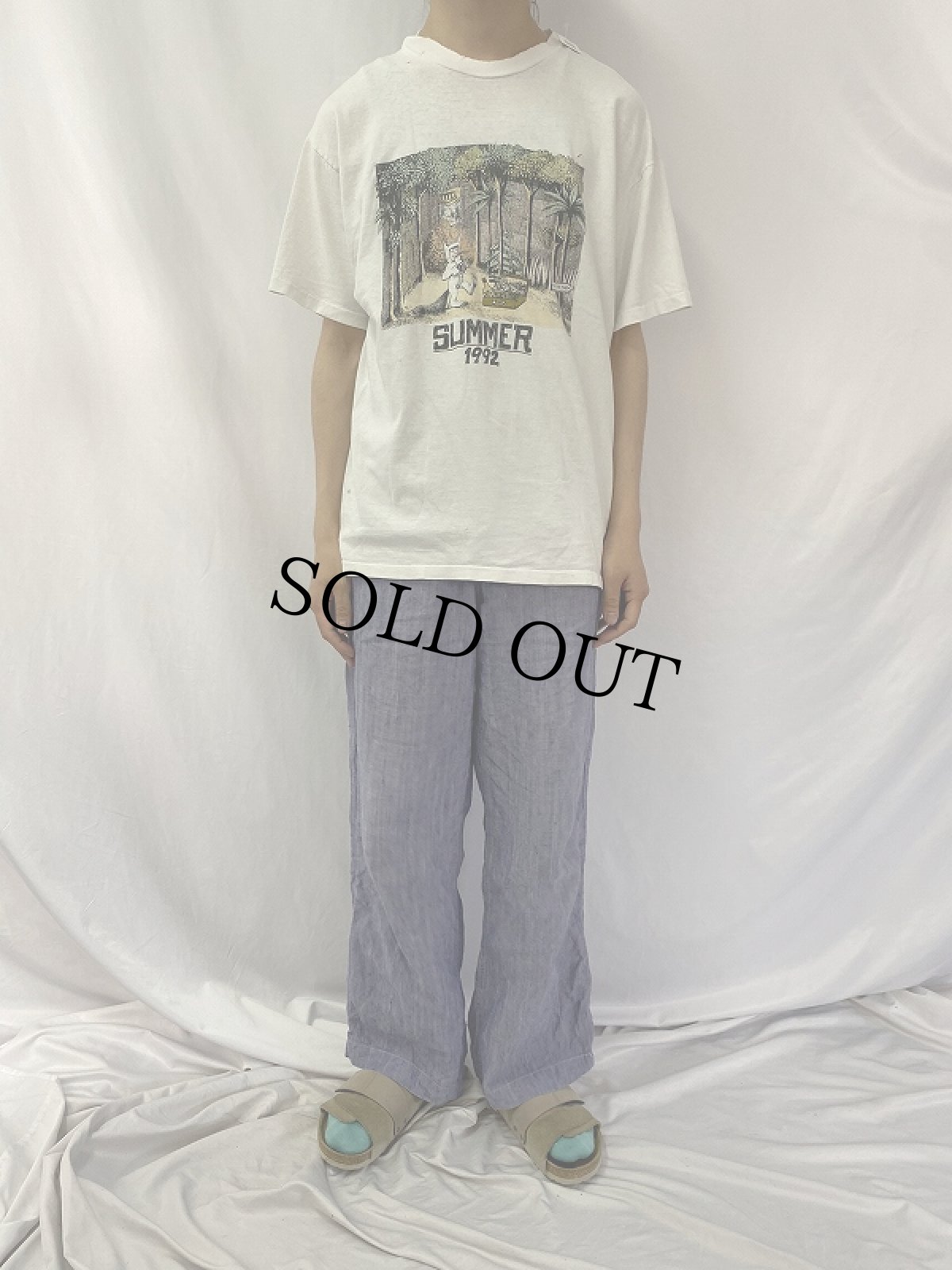 画像2: 90's USA製 かいじゅうたちのいるところ 絵本プリントTシャツ XL (2)