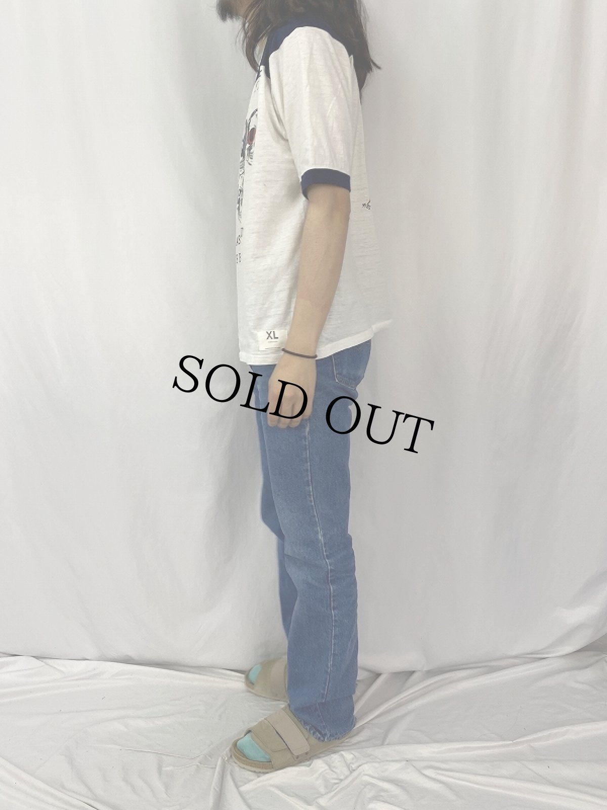 画像3: 80's GRATEFUL DEAD USA製 ロックバンド リンガーTシャツ XL (3)