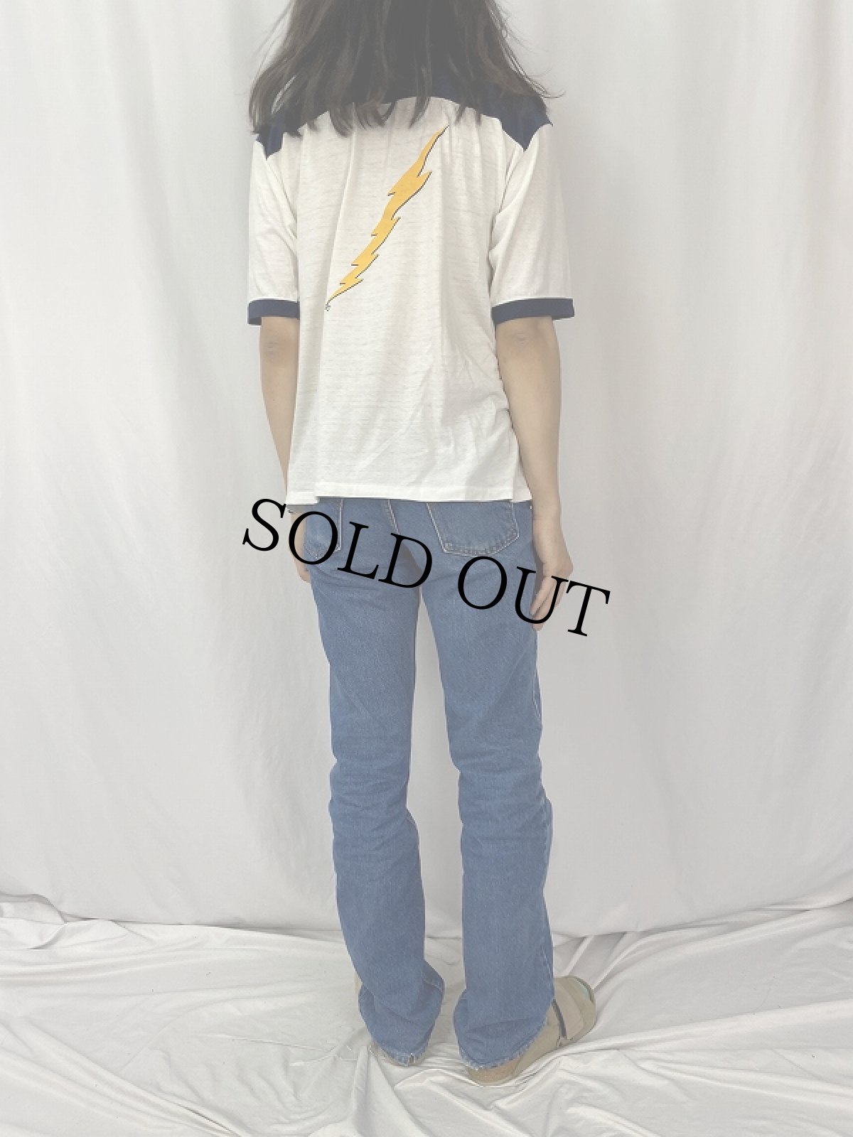 画像4: 80's GRATEFUL DEAD USA製 ロックバンド リンガーTシャツ XL (4)