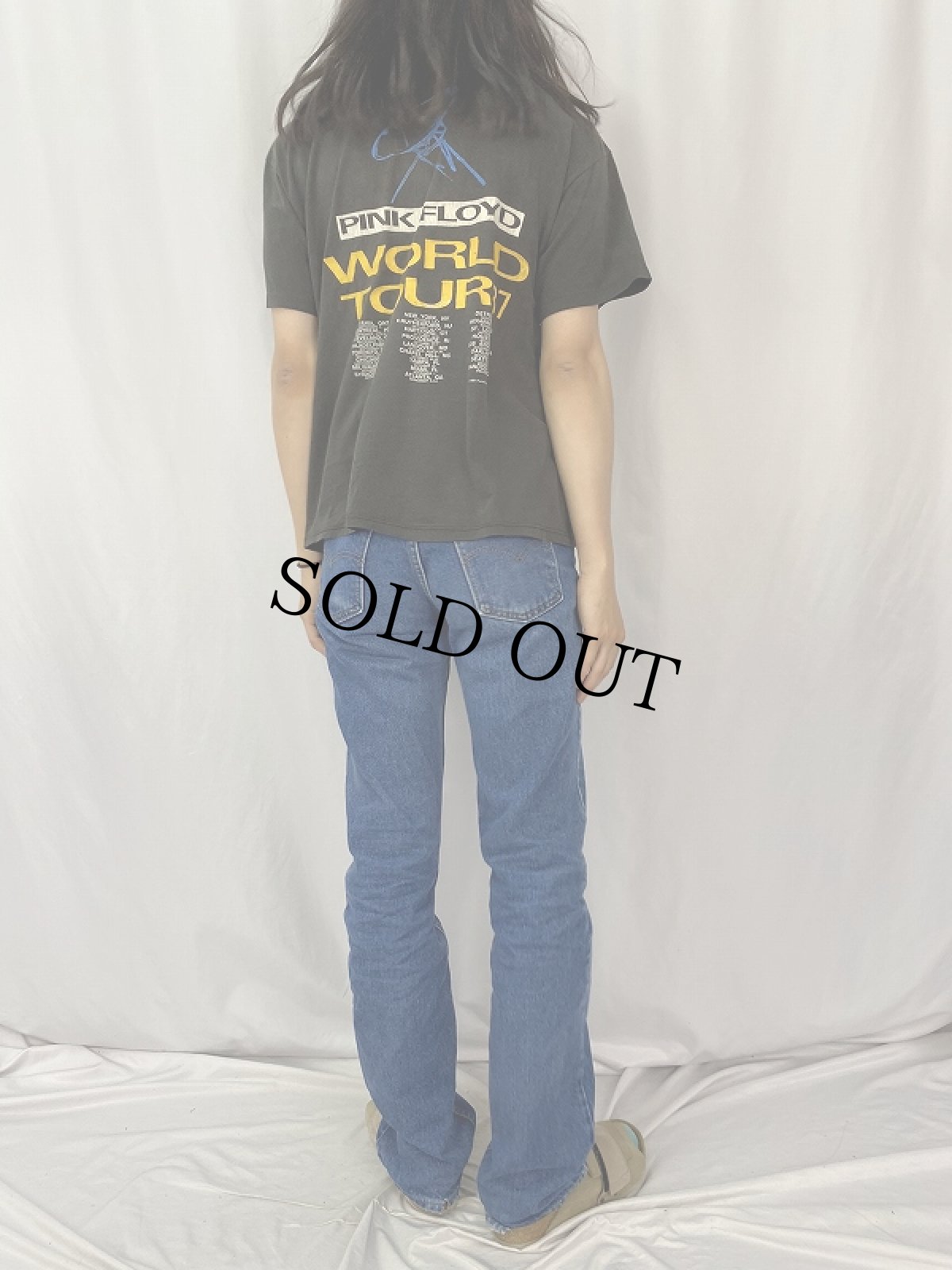 画像4: 80's PINK FLOYD UA製 ロックバンドツアーTシャツ XL (4)