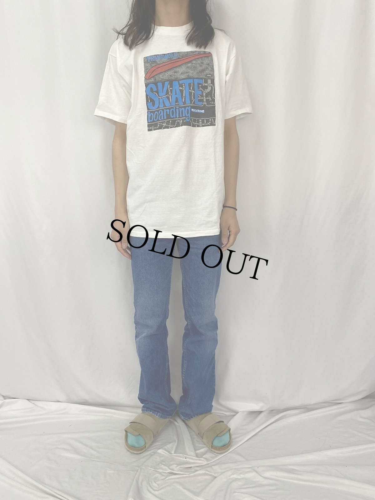 画像2: 90's USA製 TRANSEWORLD SKATE BOARDING MAGAZINE スケート雑誌プリントTシャツ XL (2)