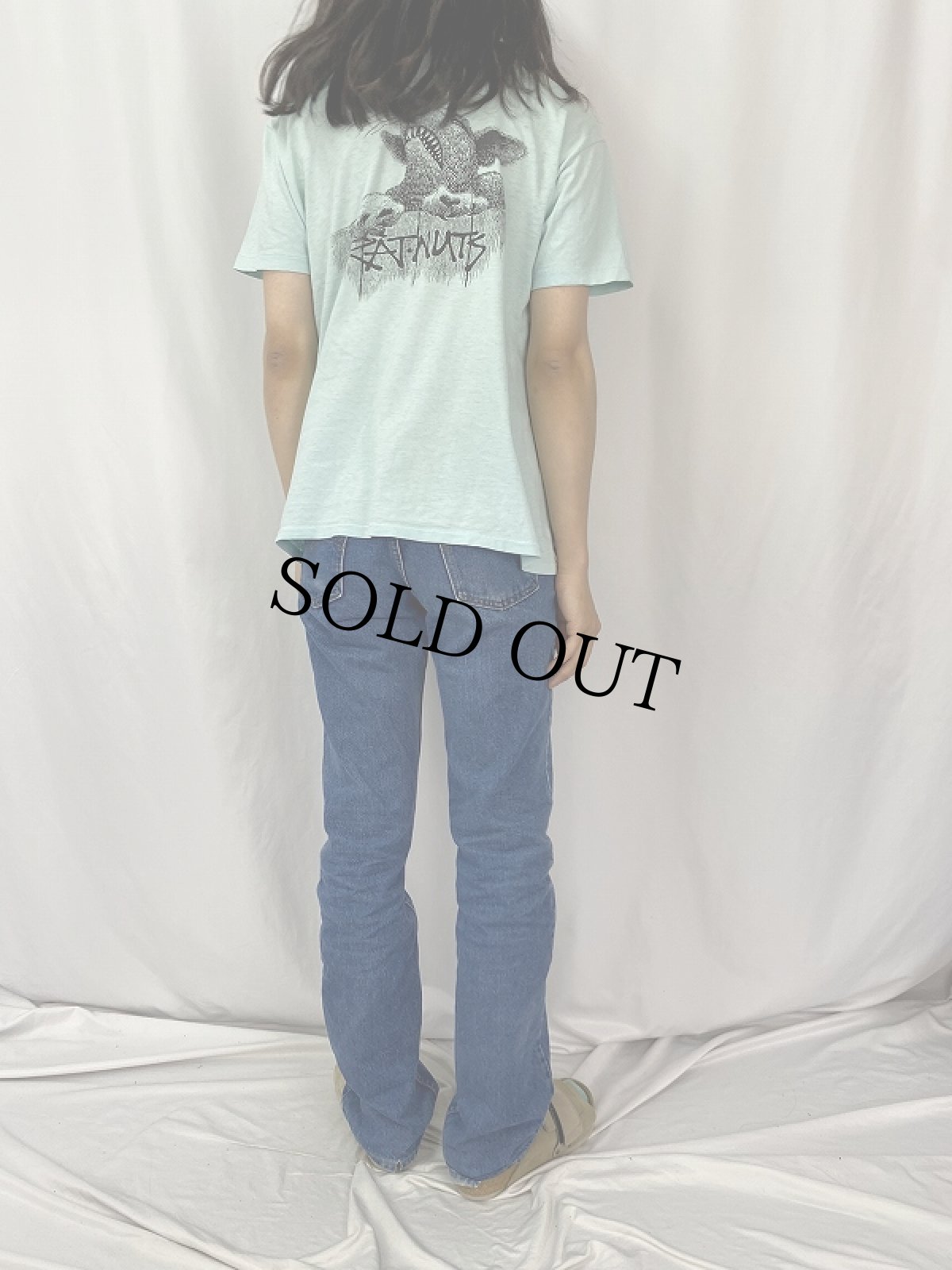 画像4: 90's Powell Peralta USA製 "Rat Nuts" プリントTシャツ L (4)