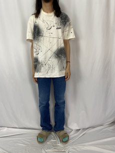 画像2: 90's JIMMY'Z オールオーバープリントTシャツ (2)