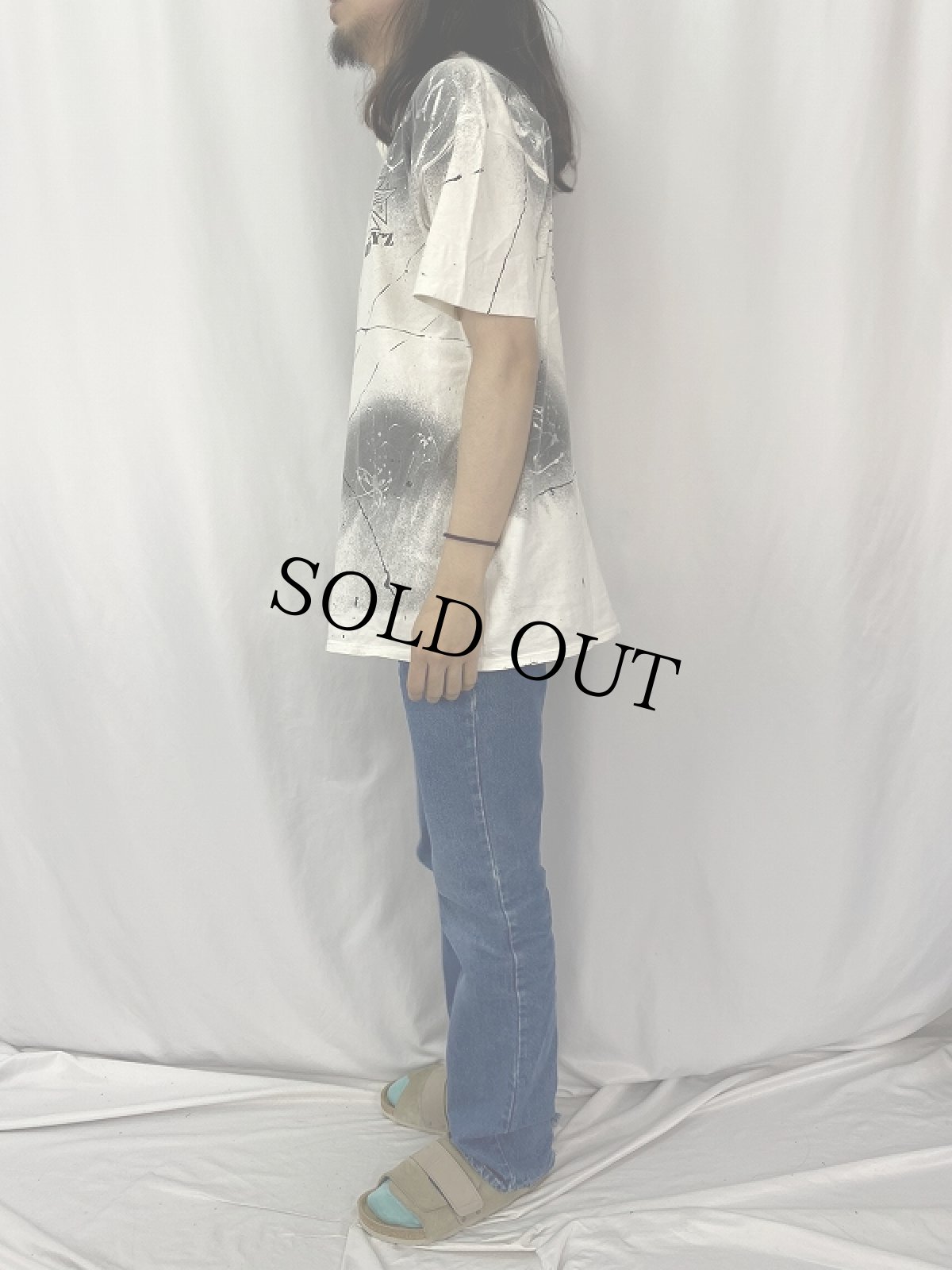 画像3: 90's JIMMY'Z オールオーバープリントTシャツ (3)