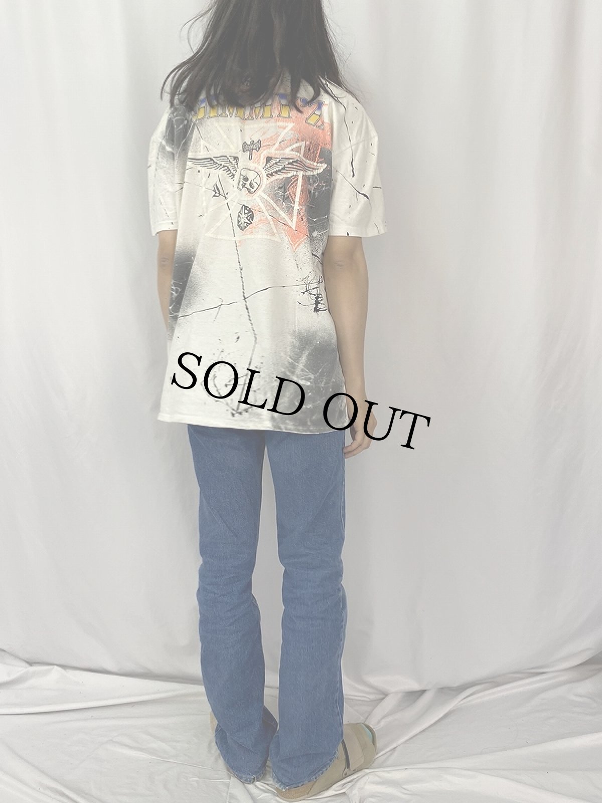 画像4: 90's JIMMY'Z オールオーバープリントTシャツ (4)